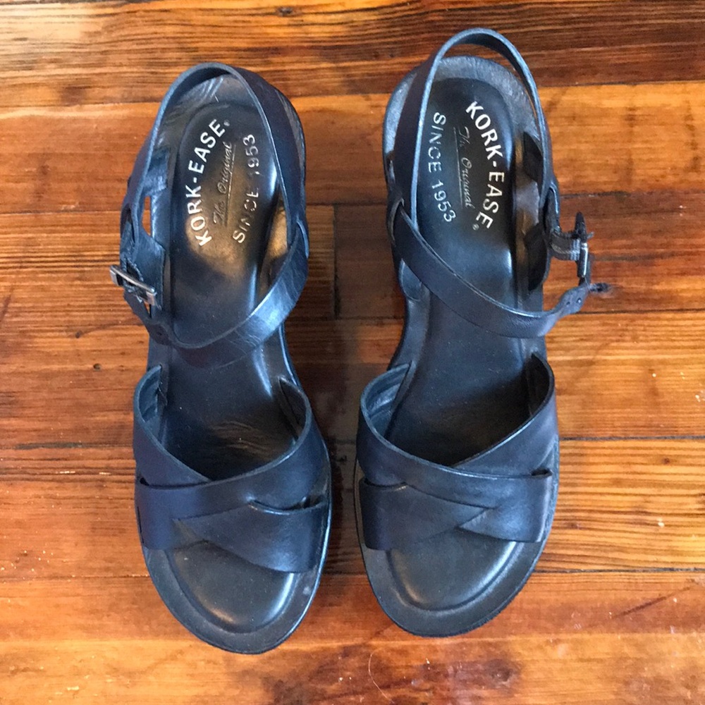 Kork-ease platform shoes